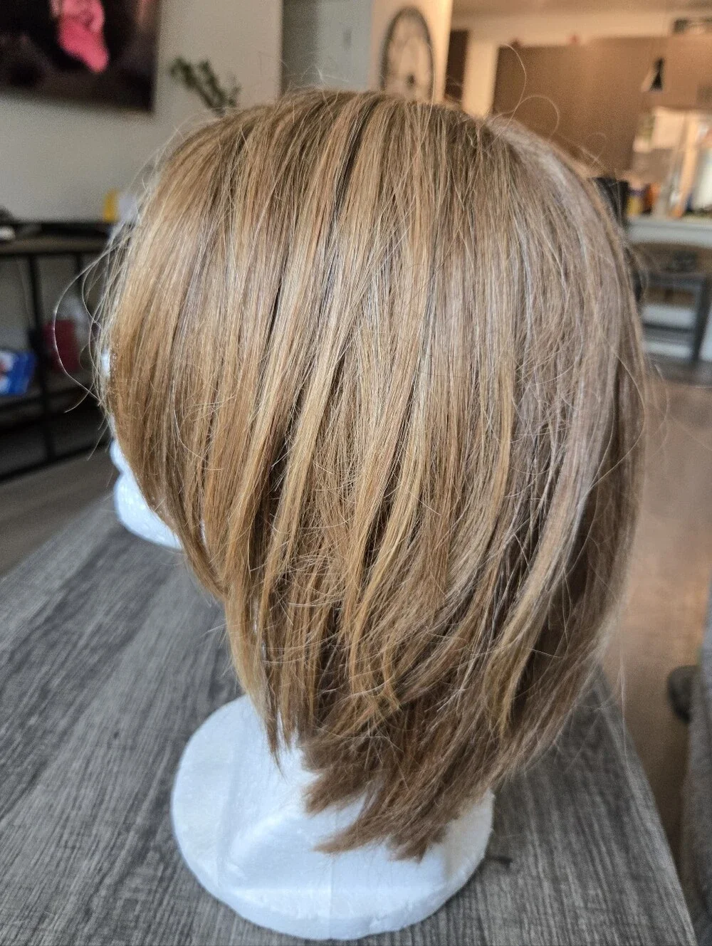 Tony Of Beverly Honey Blonde Lace Front Short Bob Wig
